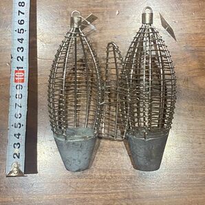 ビシアジ 用 コマセカゴ130号2個セット 未使用（イワシミンチ） 東京湾 相模湾 ビシ ヤマシタ サニービシ