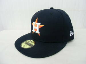 NEWERA ヒューストン アストロズ 59FIFTY ネイビーク キャップ 7 1/2 (59.6cm) 帽子 MLB ニューエラ