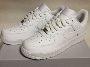 【新品】 NIKE WMNS AIR FORCE 1 LOW ナイキ エア フォース 1 '07 / ホワイト / 23.5cm / DD8959-100 国内正規品