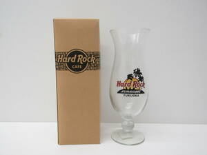 食器祭 Hard Rock CAFE ハードロックカフェ 福岡 FUKUOKA ビールグラス タンブラー ピルスナー ビアグラス 中古品 MADE IN USA