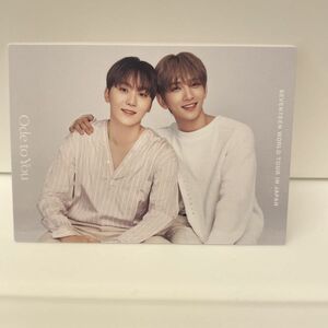 SEVENTEEN トレカ　Ode to You world tour in JAPAN ジョシュア&スングァン