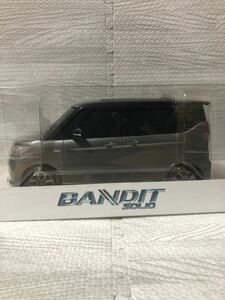 1/18 SUZUKI スズキ ソリオ バンディット SOLIO BANDIT 非売品 カラーサンプル ミニカー プレミアムシルバーメタリックxブラック