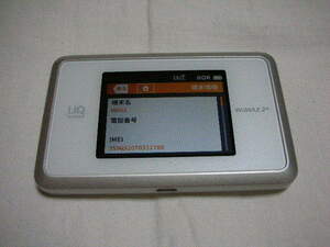 ◆中古品 UQモバイル Speed Wi-FI NEXT WX03◆NAD33