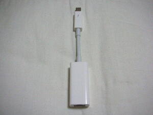 ◆中古品 Apple アップル Thunderbolt ギガビットEthernetアダプタ A1433◆ 