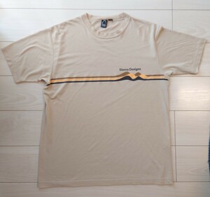  free shipping SIERRA DESIGNS XL T-shirt Sierra Design z beige outdoor sport short sleeves 