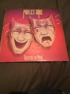 MOTLEY CRUE /モトリークルー/THEATRE OF PAIN/シアターオブペイン/US盤/60418-1-E/希少USファンクラブ申込書着き