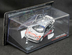□8　プジョー 206 WRC 2002　ラリーカーコレクション　1/43　デアゴスティーニ　模型のみ　ブリスター未開封