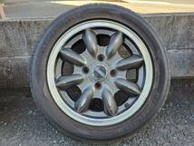 ☆パナスポーツ プロラリー 15インチアルミホイール 15×6J+43 15×6J+48 PCD 114.3 4H 185/55R15 4本 カプチーノ☆04568705_画像4