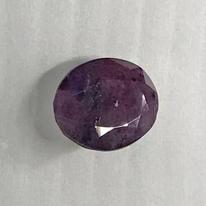 【国内鑑定付き】天然パープルサファイア 2.948ct 9.63×7.79×4.15 mm 宝石 パワーストーン jewelry sapphire コランダム corundum ルース