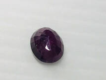 【国内鑑定付き】天然パープルサファイア 2.948ct 9.63×7.79×4.15 mm 宝石 パワーストーン jewelry sapphire コランダム corundum ルース_画像3