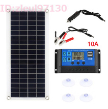 Fu07: ソーラーパネル 1000Ｗ 10A 12V USB 充電器付 屋外用 電話 rv 車 mp3 充電器 太陽光 新品 コントローラー 発電 バッテリー 10a_画像10
