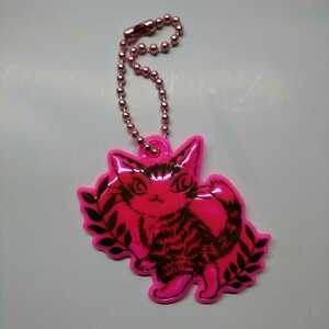 WACHIFIELD....-.. кошка .. мяч цепь брелок для ключа розовый 