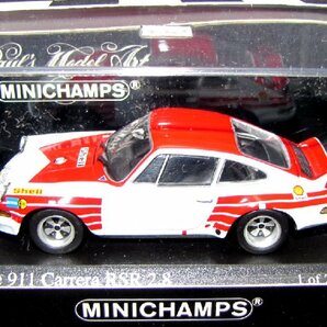 【SALE】ミニチャンプス☆1/43 430726990 ポルシェ 911 RSR 2.8 テストカー Paul Ricard 1972 2400台限定の画像2