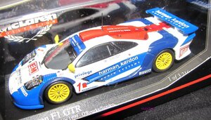 【Ma】ミニチャンプス☆1/43 530194301 マクラーレン F1 GTR 英国GTC 1999 O`Rourke/Sugden　3216台限定