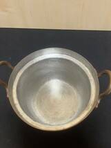 銅鍋ナベ鍋銅調理器具 銅製 両手鍋 _画像5