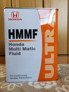 ホンダ純正4L缶 HMMF／CVTフルード 送料込み