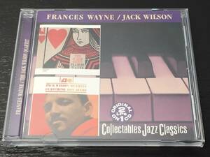 P) Frances Wayne / The Jack Wilson Quartet / Warm Sound COLLECTABLES JAZZ CLASSICS フランシス・ウェイン