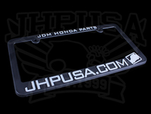 JAPAN HONDA PARTS ナンバーフレーム ライセンスフレーム-JHPUSA 2015 USDM北米JDM ホンダCIVICシビックACURAアキュラINTEGRAインテグラ_画像3