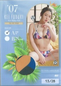 風吹ケイ　　ファースト トレーディングカード　　ピンスポビキニカード　　PIN-SPOT BIKINI　07 A