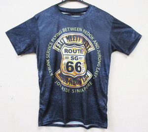 【新品・即決】ROUTE66　Tシャツ　③　XXL　ルート66　アメリカ　USA　バイク　ブラック　黒　クリックポスト発送可