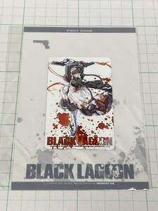 【未使用】テレホンカード ブラックラグーン ロベルタ 2006年 サンデーGX BLACK LAGOON