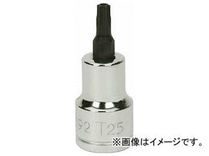 WILLIAMS 3/8ドライブ いじり防止トルクスビットソケット T45 JHW35196(7575912)