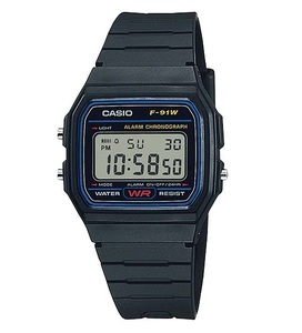 カシオ/CASIO 腕時計 Collection STANDARD デジタル液晶モデル 【国内正規品】 F-91W-1JH