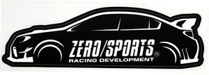 ゼロスポーツ/ZERO SPORTS デザインステッカー ブラック 180mm×53mm DS-1 1453301
