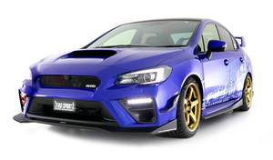 ゼロスポーツ/ZERO SPORTS フロントバンパースポイラー FRP(未塗装) 0101041 スバル WRX STI VAB アプライドD～