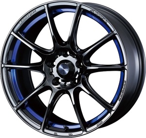 WEDSSPORT ホイール SA25R BLCI 18インチ×9.5J ＋45 5H100 入数：1台分(4本) 73756