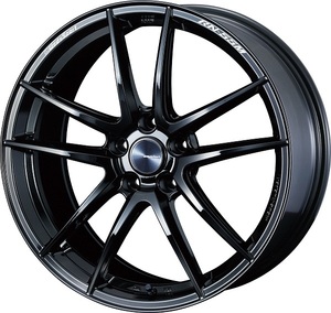 WEDSSPORT ホイール RN55M GLOSS BLACK 18インチ×7.5J ＋45 5H100 入数：1台分(4本) 72946