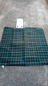  used camper z collection leisure seat mat 159cm×154cm check pattern green green 