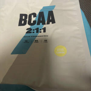 マイプロテイン BCAA 2:1:1ビターレモン　1kg