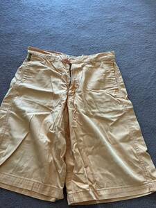 ** USDE[ARMANI JEANS Armani Jeans ] short pants orange 34 -inch **