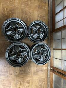  beautiful goods Toyota original gt 13 -inch 5j iron wheel 4ps.@ size same. 