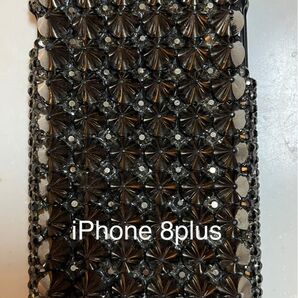 iPhone 8 plus スマホケース スタッズ パンク ロック 個性的