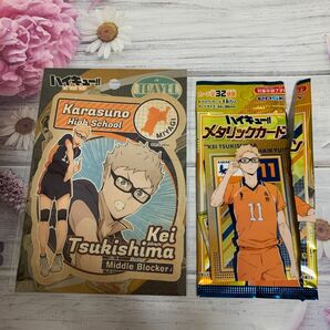 USED) Stickers - Haikyuu!! / Tsukishima Kei (3.月島蛍 トラベルステッカー3 「ハイキュー!! TO  THE TOP」)