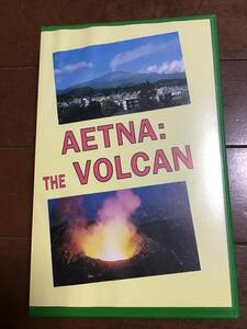  б/у VHS видеолента Греция Афины. огонь гора ATENA THE VOLCAN 1989 год на месте покупка японский язык не английский язык. 