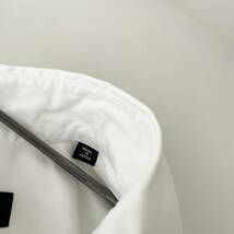 【美品】KNOTT -GALERIE VIE- size/0 (h) 日本製 ノット ギャルリー ヴィー プルオーバーシャツ 長袖 ホワイト 白 shirt JAPAN_画像5