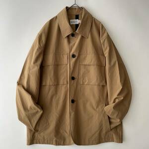 STILL BY HAND size/46 (J) スティルバイハンド シャツジャケット カバーオール アウター ベージュ 日本製 JAPAN shirt jacket