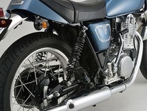 デイトナ 15703 アジャスタブルリアショック ブラック SR400 SR500 SR400FI リアショック サスペンション リアサスペンション_画像2