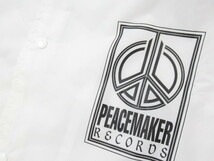 【美品】 PEACEMAKER ピースメーカー コーチジャケット size XL ホワイト _画像3