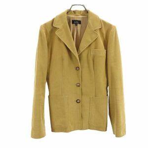  A.P.C. France made corduroy jacket S Camel A.P.C. lady's 231011