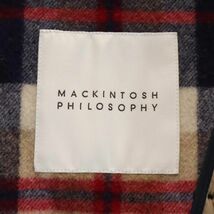 マッキントッシュフィロソフィー 日本製 2way ステンカラー コート 38 ネイビー MACKINTOSH PHILOSOPHY ライナー メンズ 231013_画像8