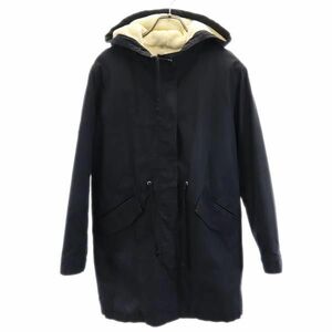  A.P.C. Mod's Coat XS black A.P.C. reverse side boa lady's 231030