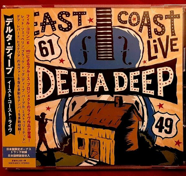 ライブ盤 祝デフ・レパード来日 フィル･コリン作品 ブルースプロジェクト DeltaDeep デルタ･ディープ ライブ