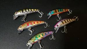  lure set small size Minaux 5 point sin King trout * tube fishing bus fishing 