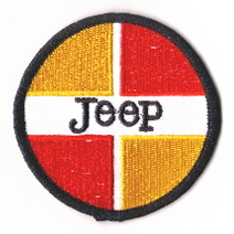 ◆新品◆即決価格◆ジープ◆円◆JEEP◆ワッペン◆アイロン接着◆アップリケ◆エンブレム◆パッチ◆PATCH◆入学グッズ◆入園グッズ◆