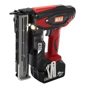 新品 1年保証付 MAX マックス 18V 充電式フィニッシュネイラ TJ-35FN3-BC/1850A (電池パックJP-L91850A・充電器JC-925A・ケース付) 内装用