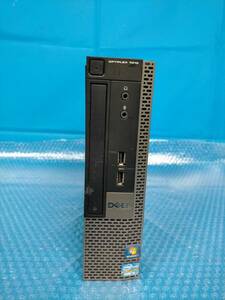 [CK20065] DELL OPTIPLEX 7010 USFF /Core i5 3570S 3.1GHz/2GB/HDDなし/Windows 7 Pro のプロダクトキー付き現状渡し